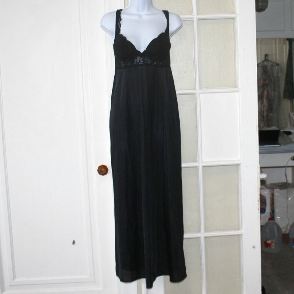 Olga 60s Long Padded Bra Nightgown USA 92147 Size 36